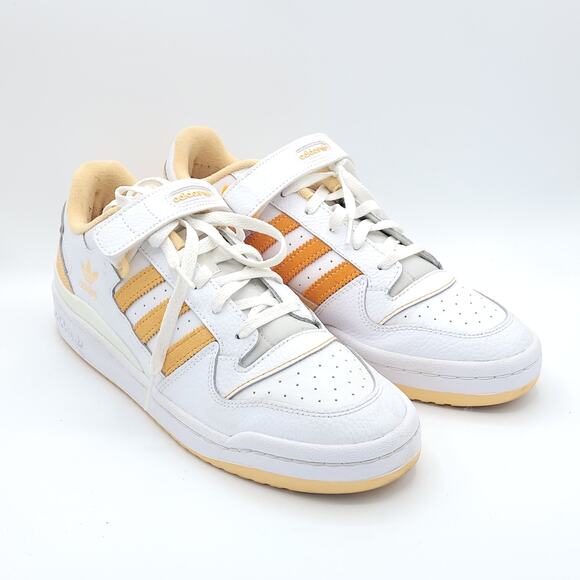 Adidas Forum Low Retro Shoe White Peach Sneaker GY5833 with strap men\'s size 11 main image 6